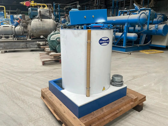 Geneglace  F90 Flake Ice Maker (Ammonia (R-717) Refrigeration, 3.8 Ton Day)