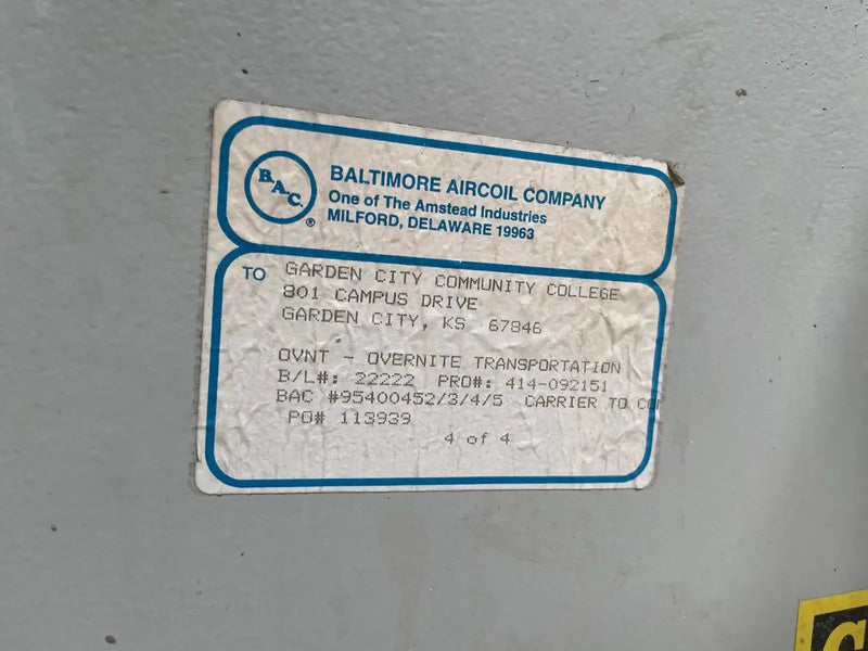 BAC RS-212 Remote Sump Tank (212 Gallons)