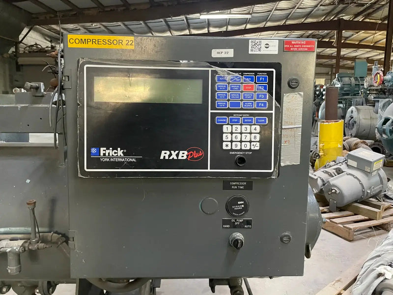 Frick Rotary Screw Compressor Package (Frick tDSH193S)