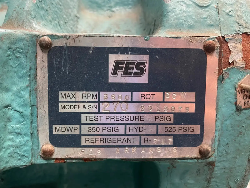 FES 270 Rotary Screw Compressor Package (Mycom 270)