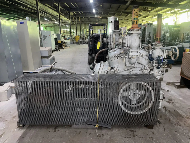 Mycom N62B 8-Cylinder Reciprocating Compressor Package (100 HP 230/460 V, Belt Driven)