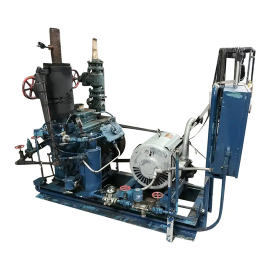 Frick MRI.90.3.AH.VBD 6-Cylinder Reciprocating Compressor Package (75 HP 230/460 V)