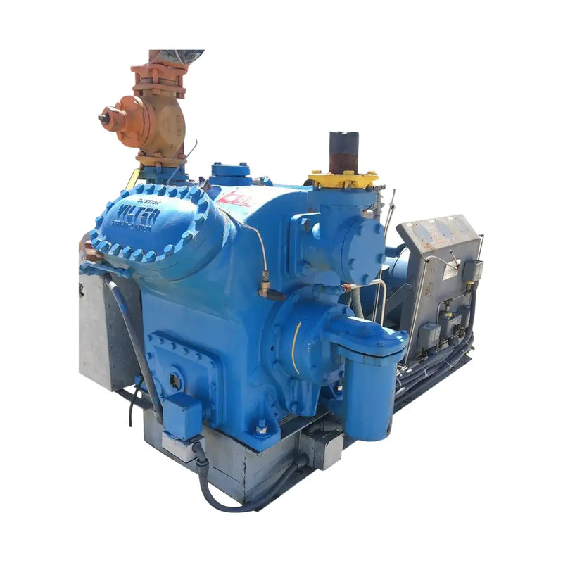Vilter 444 4-Cylinder Reciprocating Compressor Package (50 HP 208-230/460 V, Belt Driven)