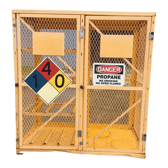 Cylinder Storage Cabinet 17 Cylinder Capacity