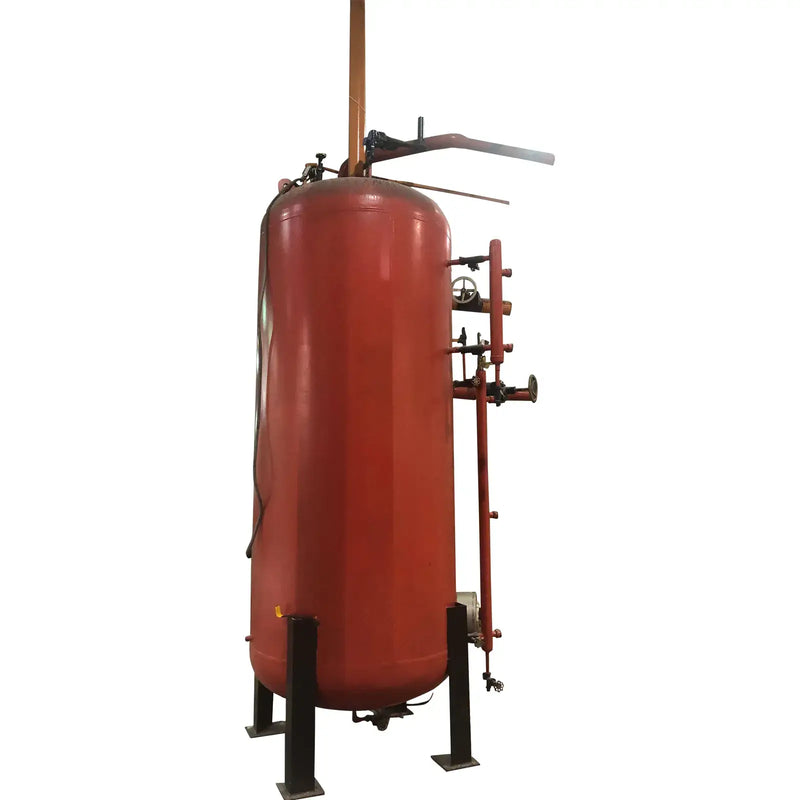 Receptor vertical de amoníaco RVS (55 pulgadas x 216 pulgadas galones)