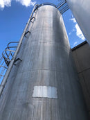 Sugar Silo Aluminum Tank 45 Tons / 1660 Cu. Ft