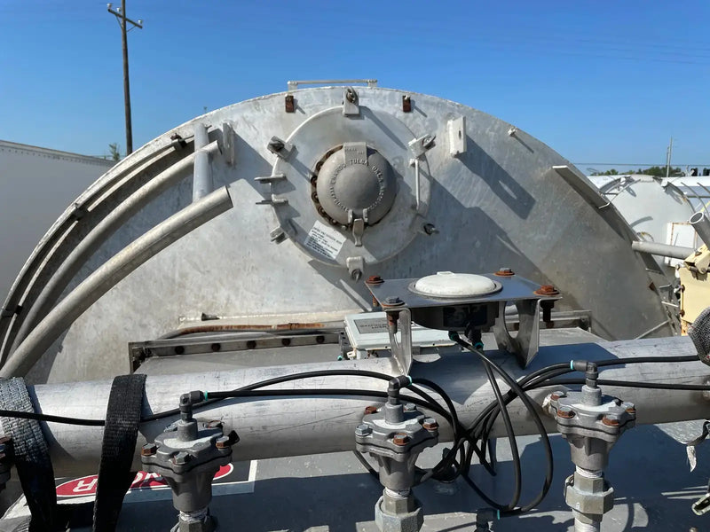 Tanque de aluminio para silo de azúcar 45 toneladas/1660 Cu. Pie