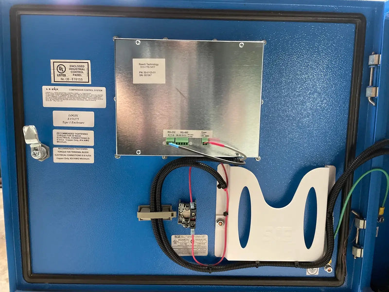 Frick RWB-II-134 Rotary Screw Compressor Package (Frick TDSH193L, 100 HP 460V, Logix U.L Control Panel)