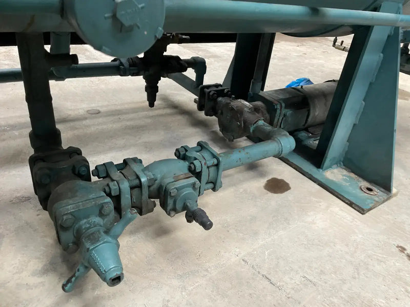 Paquete de compresor de tornillo rotativo Frick RWB-II-100B (Frick TDSH193S, 75 HP 230/460 V, panel de control Logix UL)