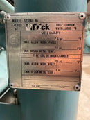 Frick RWB-II-100B Rotary Screw Compressor Package (Frick TDSH193S, 75 HP 230/460 V, Logix U.L Control Panel)