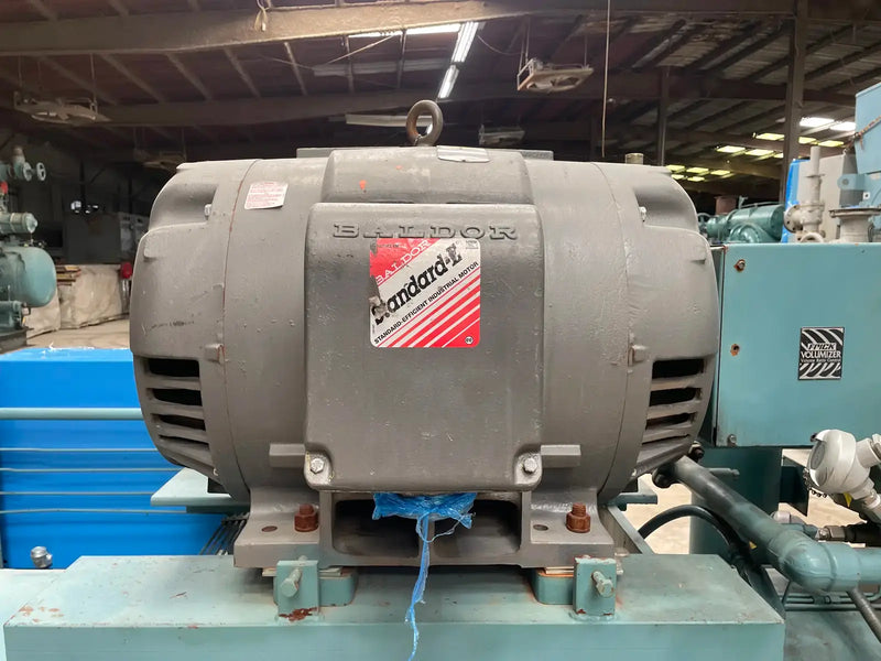 Paquete de compresor de tornillo rotativo Frick RWB-II-100 (Frick TDSH193S, 200 HP 460 V, panel de control Logix UL)