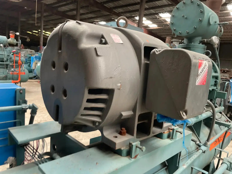 Paquete de compresor de tornillo rotativo Frick RWB-II-100 (Frick TDSH193S, 200 HP 460 V, panel de control Logix UL)