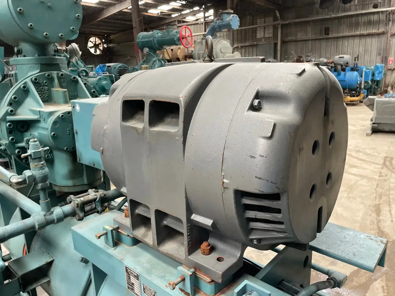 Paquete de compresor de tornillo rotativo Frick RWB-II-100 (Frick TDSH193S, 200 HP 460 V, panel de control Logix UL)