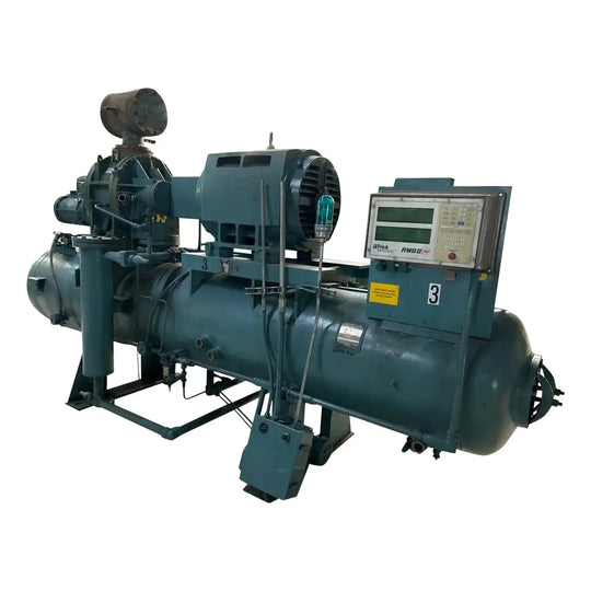 Paquete de compresor de tornillo rotativo Frick RWB-II-177H (Frick TDSH233S, 400 HP 460 V, panel de control micro Frick RWB-II Plus)