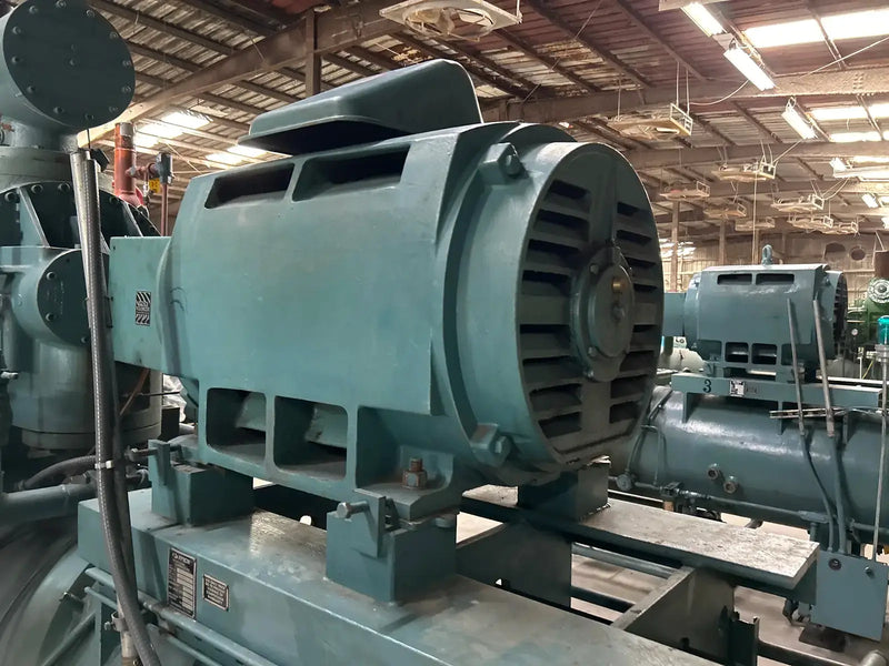 Paquete de compresor de tornillo rotativo Frick RWB-II-222E (Frick TDSH233L, 400 HP 460 V, panel de control micro Frick RWB-II)