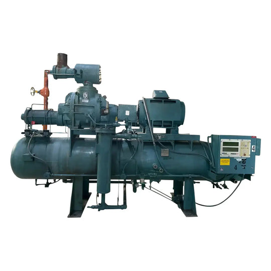 Paquete de compresor de tornillo rotativo Frick RWB-II-222E (Frick TDSH233L, 400 HP 460 V, panel de control micro Frick RWB-II)