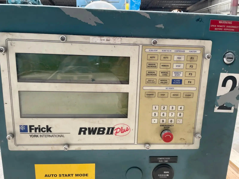 Frick RWB II Plus Screw Compressor Micro Control Panel