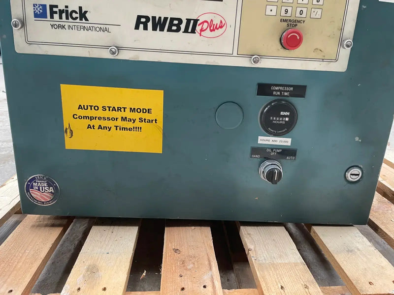 Frick RWB II Plus Screw Compressor Micro Control Panel