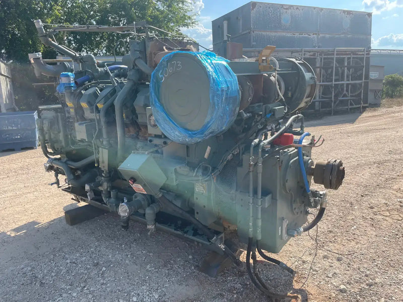 Motor industrial de gas natural CAT 3512 (780 HP)