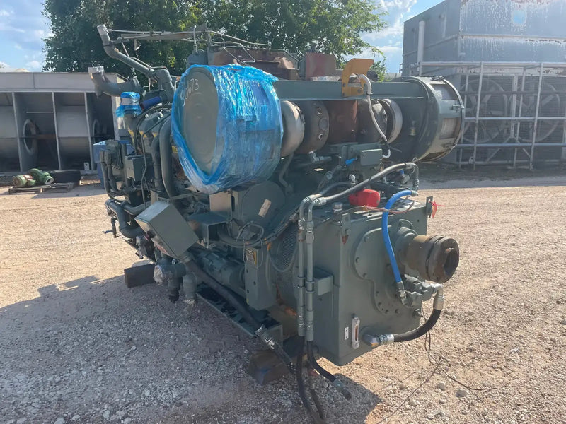 Motor industrial de gas natural CAT 3512 (780 HP)