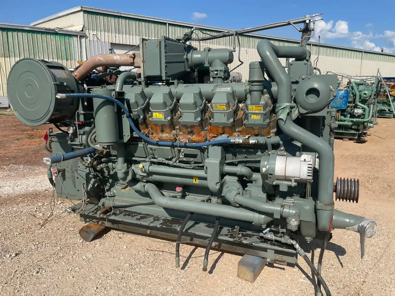 Motor industrial de gas natural CAT 3512 (780 HP)
