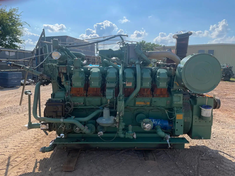 Motor industrial de gas natural CAT 3512 (780 HP)