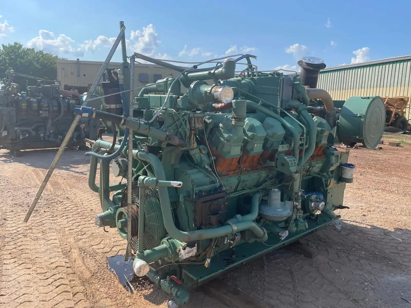 Motor industrial de gas natural CAT 3512 (780 HP)