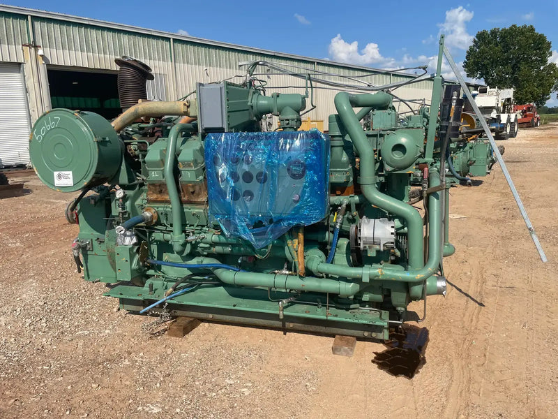 Motor industrial de gas natural CAT 3512 (780 HP)