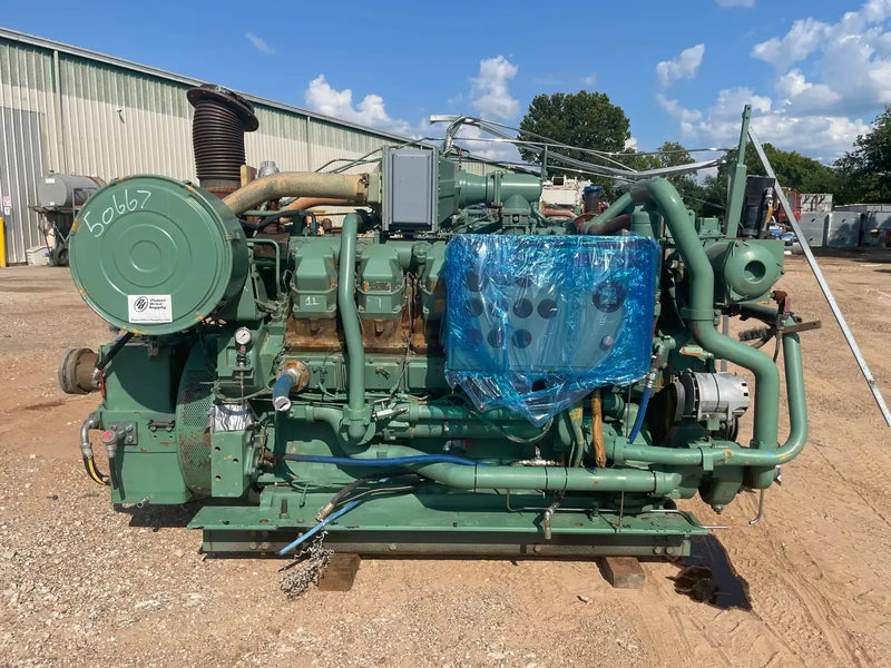 Motor industrial de gas natural CAT 3512 (780 HP)