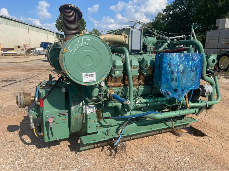 Motor industrial de gas natural CAT 3512 (780 HP)