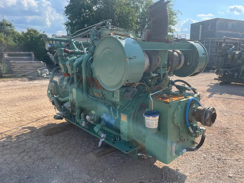 Motor industrial de gas natural CAT 3512 (780 HP)