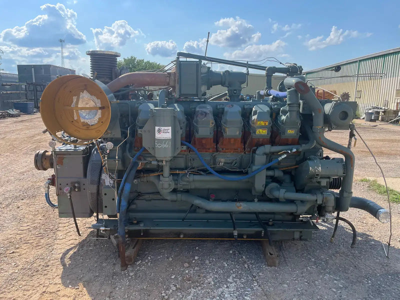 Motor industrial de gas natural CAT 3512 (780 HP)
