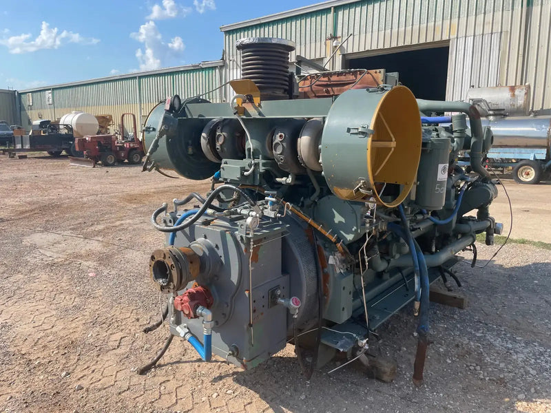 Motor industrial de gas natural CAT 3512 (780 HP)