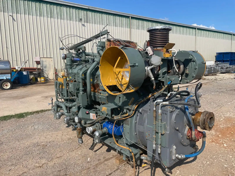 Motor industrial de gas natural CAT 3512 (780 HP)