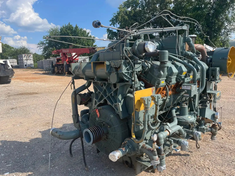 Motor industrial de gas natural CAT 3512 (780 HP)
