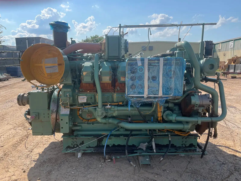 Motor industrial de gas natural CAT 3512 (780 HP)