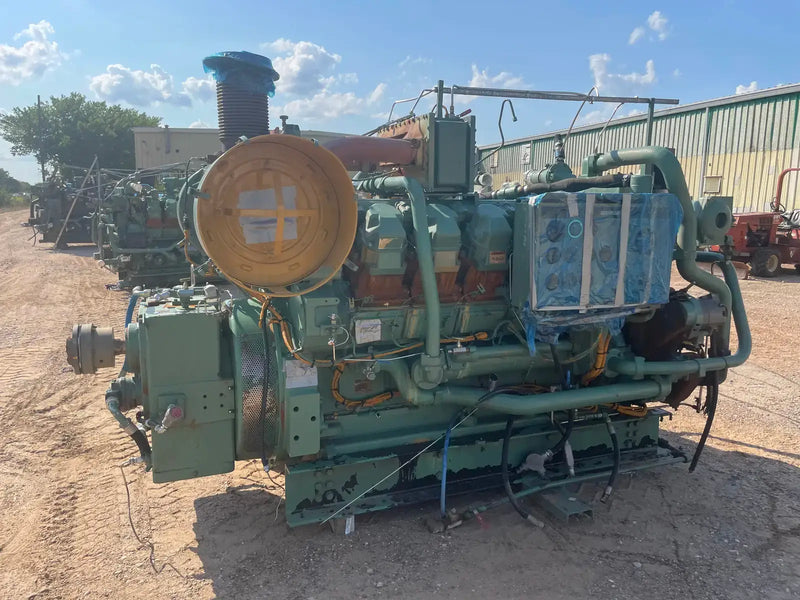Motor industrial de gas natural CAT 3512 (780 HP)