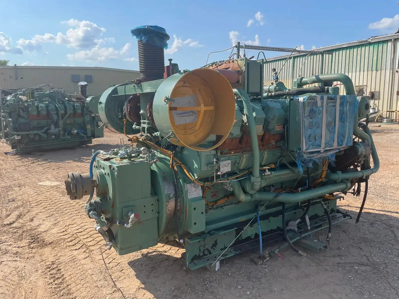 Motor industrial de gas natural CAT 3512 (780 HP)