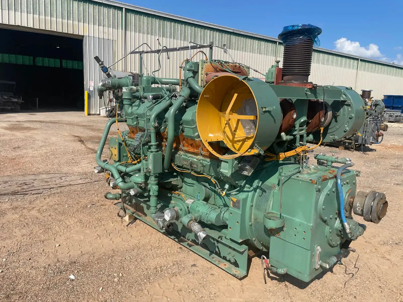 Motor industrial de gas natural CAT 3512 (780 HP)