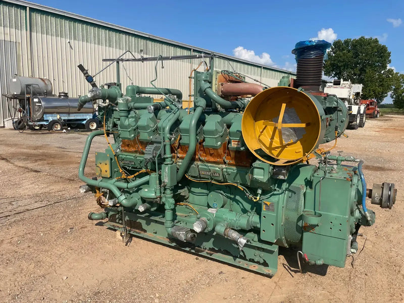 Motor industrial de gas natural CAT 3512 (780 HP)