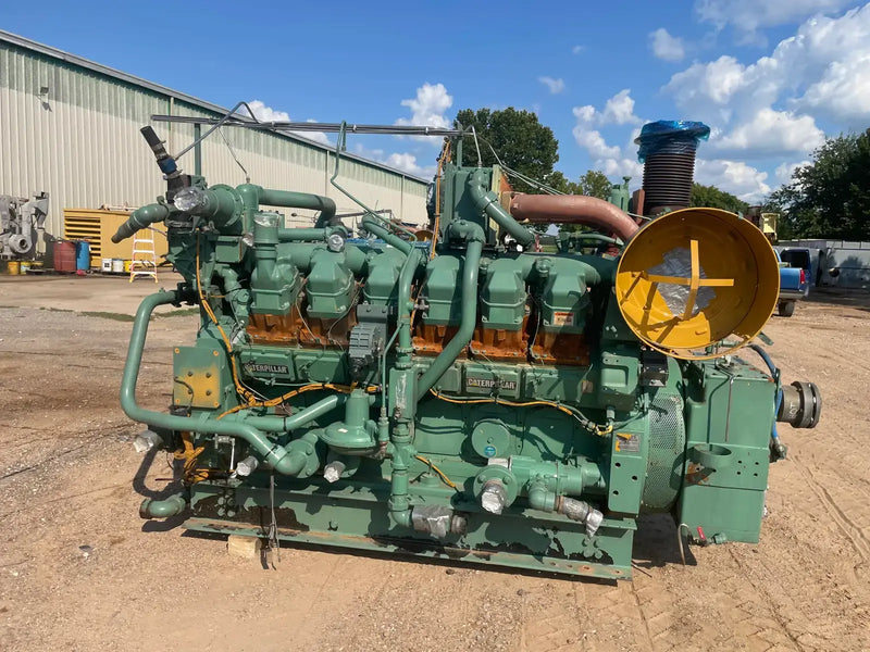 Motor industrial de gas natural CAT 3512 (780 HP)