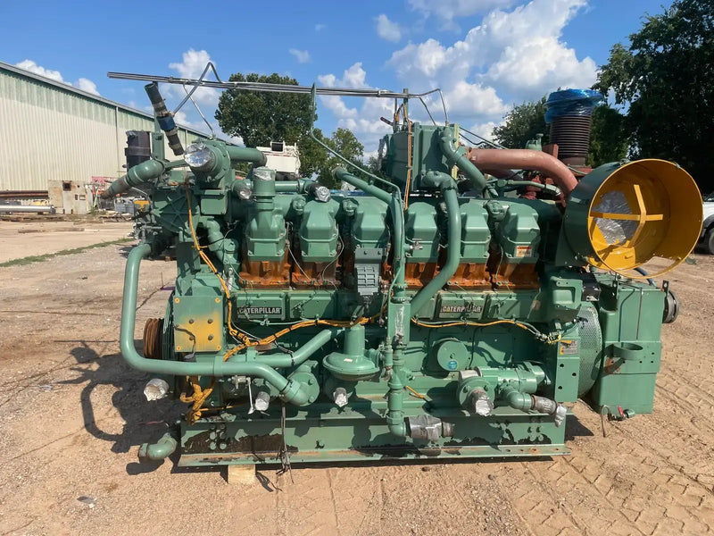 Motor industrial de gas natural CAT 3512 (780 HP)