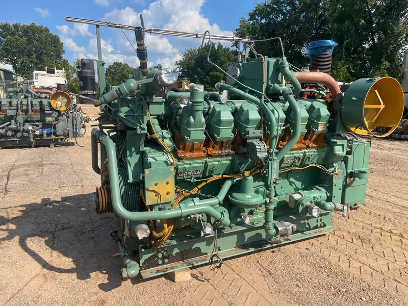 Motor industrial de gas natural CAT 3512 (780 HP)