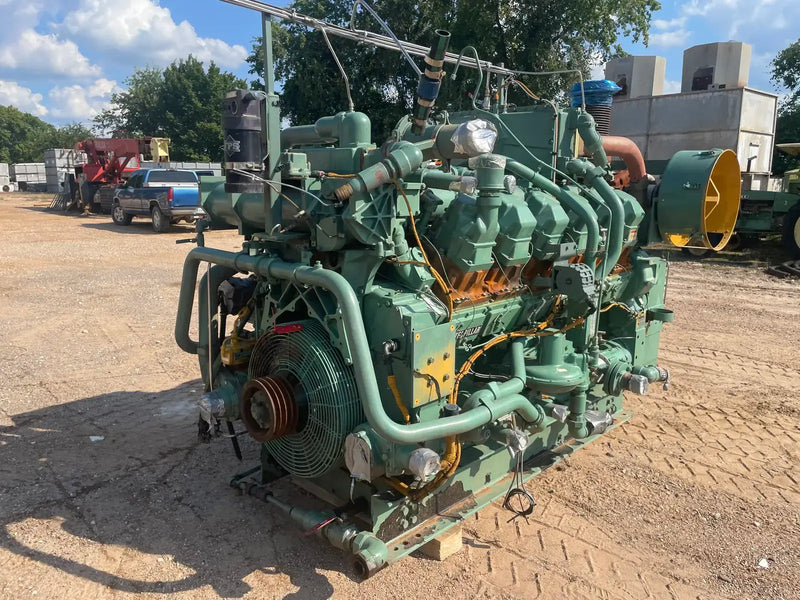 Motor industrial de gas natural CAT 3512 (780 HP)