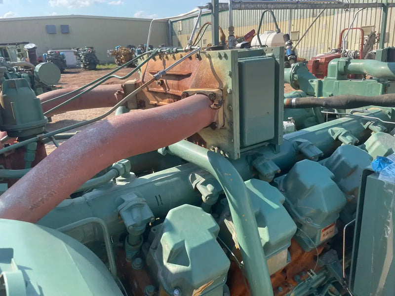 Motor industrial de gas natural CAT 3512 (780 HP)
