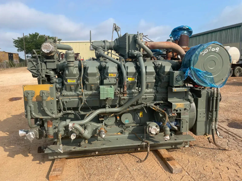 Motor industrial de gas natural CAT 3512 (780 HP)
