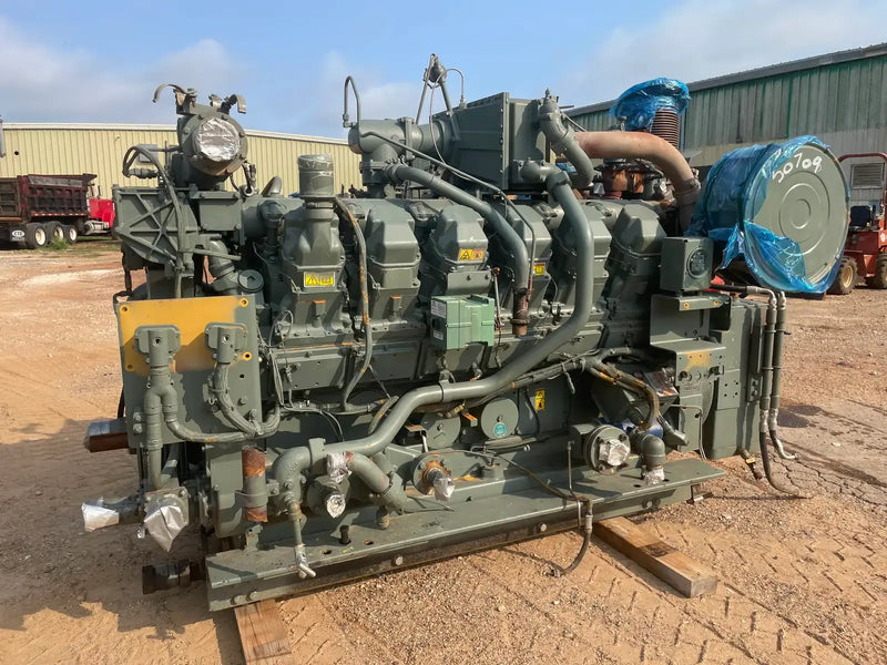 Motor industrial de gas natural CAT 3512 (780 HP)