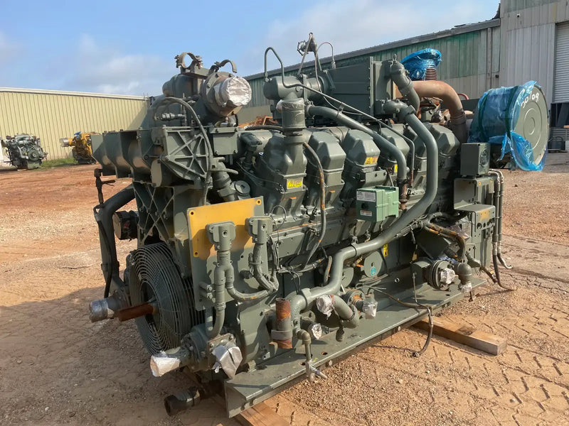 Motor industrial de gas natural CAT 3512 (780 HP)