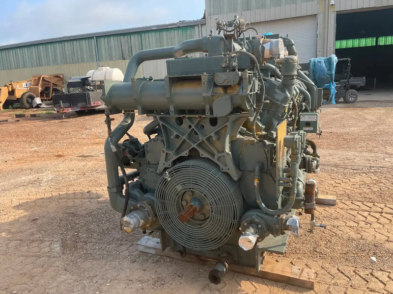 Motor industrial de gas natural CAT 3512 (780 HP)