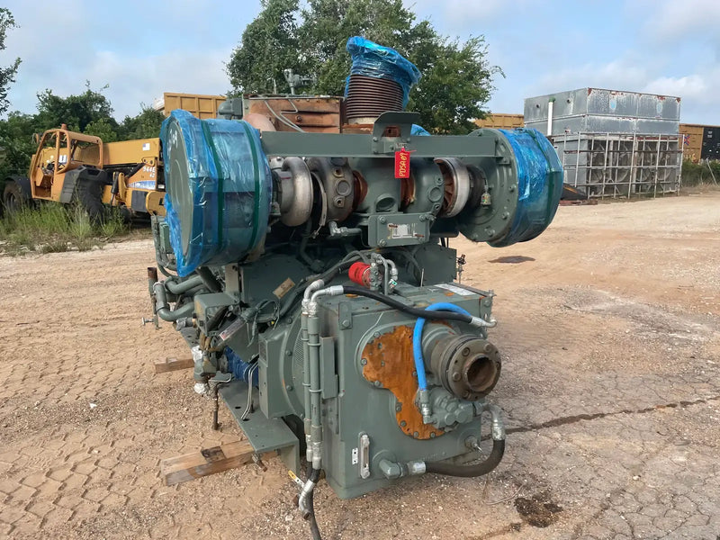 Motor industrial de gas natural CAT 3512 (780 HP)